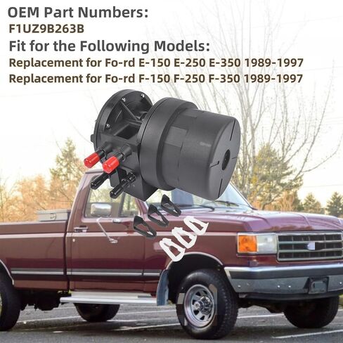 استبدال صمامات خزان الوقود F1uz9b263b ل Ford F-150 F-250 F-350 E-150 E-250 E-350 1989-1997 مجموعة صمام خزان خزان الوقود استبدال F1UZ-9B263-B 911-000 Geluoxi in Saudi Arabia