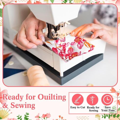 Ganeen 60 PCS Cotton Jelly Valentine's Day Fabric Flock Heart Fabric Strips Valentine's Day Skilting Roll for Gract Cloth Craft DIY ، 12 Styles in Kuwait