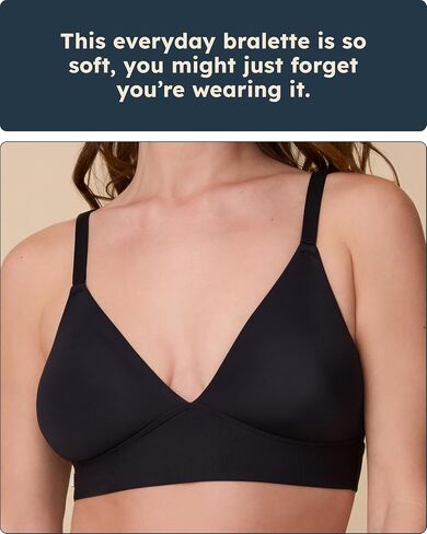 Bliss Triangle Bralette - Ultra-Soft & Lightweight, Deep V Bralette for Women in Saudi Arabia