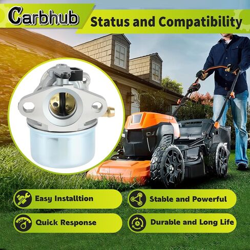 Carbhub Carburetor for Toro-GTS 20023C 20030 20033 20037 20036 20041 20042 20043 20045 20462 20065 99-6013 6.0 HP YBSXS 1901VC 274466 Carb Engine Carb in Saudi Arabia