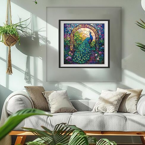 Maxbye Diamond Art Painting Kits 5D Clow Prill ، Flowing Butterfly Diamond Art Kits للمبتدئين البالغين ، مجموعة Art and Crafts Att مثالية لديكور الجدار المنزلي 12x16inch in Kuwait