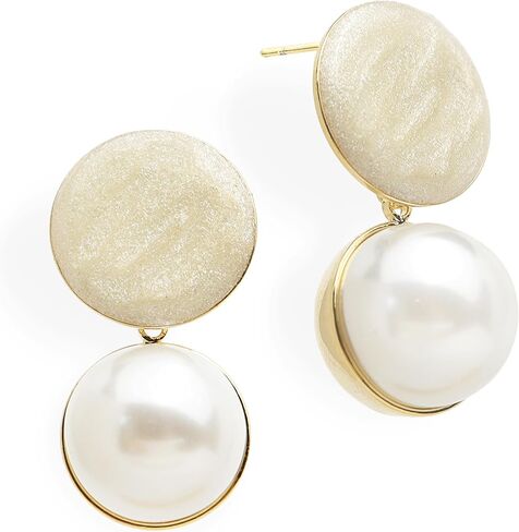 مكتنزة الذهب الذهب لؤلؤة الدمعة الدمعة الأقطاع قطارات للمرأة ، وبيان لطيف القلب أزياء الحفل حفل زفاف حفلة الصيف هدية المجوهرات in Kuwait