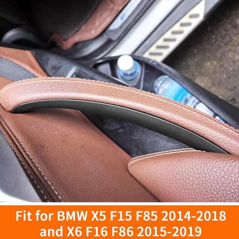 Automobile Door Handles Cover Fit for BMW X5 F15 F85 14-18 / X6 F16 F86 15-19 Car Interior Door Pull Handles Replace Cover 50i M Sport 35d 35i 40e 50i (Black) in Saudi Arabia