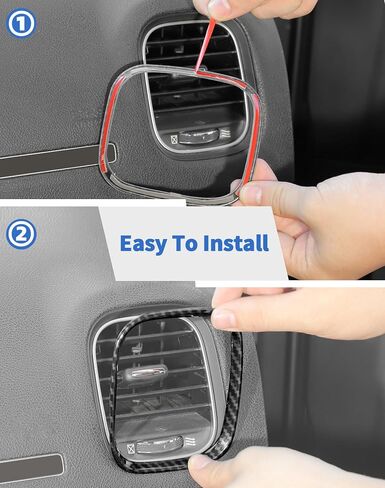 ل Dodge Charger 2015+ Center Control Cover Cover Cover Kit ، 10pcs Carbon Carbon Concert Control Control Dash & Gear Shift Decor in Kuwait