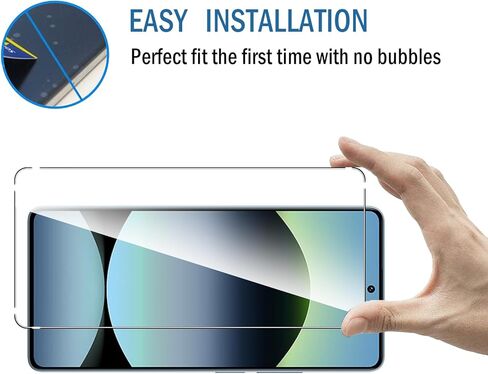 2 حزمة متوافقة مع Rog Phone 9/9 Pro/Rog Phone 8 Pro/Rog Phone 9 Fe Screen Protecor in Kuwait