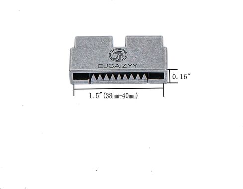 مشبك حزام بديل مقاس 1.5 بوصة (40 مم) مشبك حزام ذو شق واحد كاجوال للعمل in Kuwait
