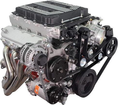 ICT Billet Power Steering Pump Bracket Compatible with LT4 8 Rib Supercharger - Type 2 - Swap Kit Mechanical Steering Designed & Manufactured in The USA Bare Billet Aluminum 551125-1 in Saudi Arabia