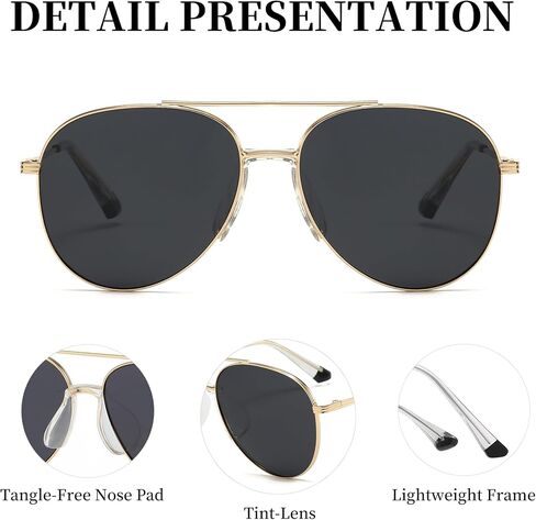 نظارات شمسية للسيدات الكلاسيكية تشابك نظارات شمسية مجانية للسيدات للنساء مع حماية الأشعة فوق البنفسجية 2025 ظلال عصرية in Kuwait