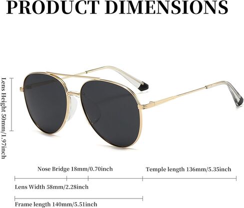 نظارات شمسية للسيدات الكلاسيكية تشابك نظارات شمسية مجانية للسيدات للنساء مع حماية الأشعة فوق البنفسجية 2025 ظلال عصرية in Kuwait