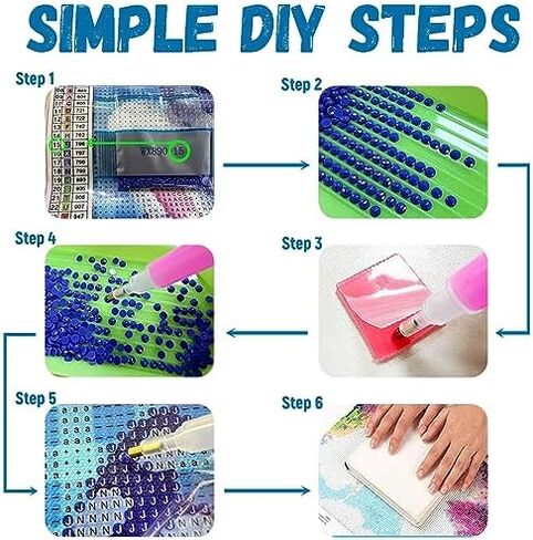 CAEJCCL 5D Diamond Art Welcome to Our Camper Camping Garage Diamonds Art Painting Kits for Adults Paint by Number for Home Recreation and Wall Decoration 12x16 Inches in Saudi Arabia