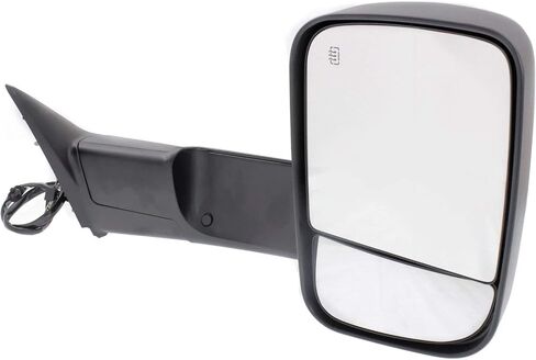 Garage-Pro Driver & Passenger Side Power Heated Towing Mirrors for Ram 2500 3500 2015-2018 Power Fold With Signal Light & Puddle Lamp Textured in Saudi Arabia