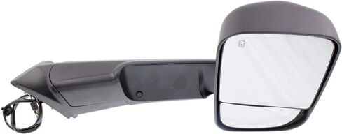 Garage-Pro Driver & Passenger Side Power Heated Towing Mirrors for Ram 2500 3500 2015-2018 Power Fold With Signal Light & Puddle Lamp Textured in Saudi Arabia