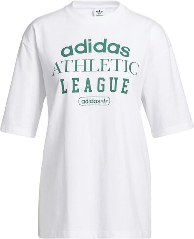 Adidas Collegiate كبير الحجم الأبيض in Saudi Arabia