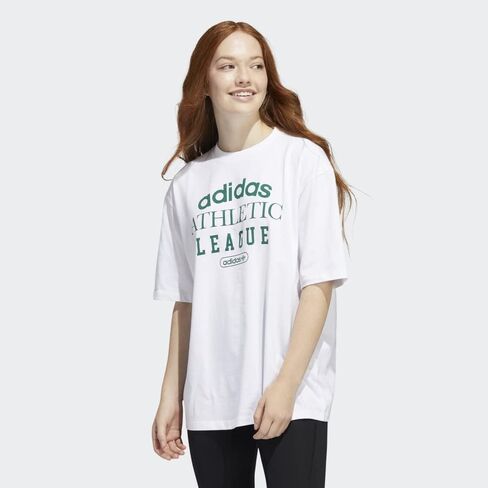 Adidas Collegiate كبير الحجم الأبيض in Saudi Arabia