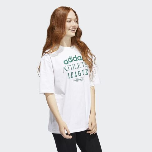 Adidas Collegiate كبير الحجم الأبيض in Saudi Arabia
