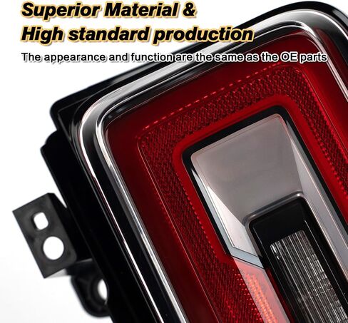 Tail lights Compatible with 2021 2022 2023 Ford Bronco Rear Lights Assemblies OE Factory Style LED Model Taillights Replace M2DZ13404B(Bronco, Right Passenger Sid) in Kuwait