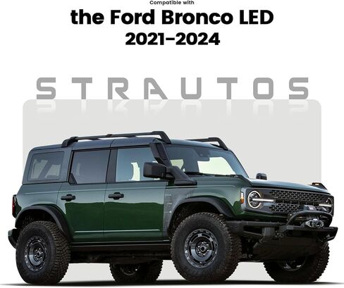 Tail lights Compatible with 2021 2022 2023 Ford Bronco Rear Lights Assemblies OE Factory Style LED Model Taillights Replace M2DZ13404B(Bronco, Right Passenger Sid) in Kuwait