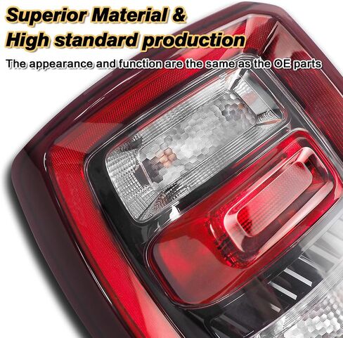 Tail lights Compatible with 2021 2022 2023 Ford Bronco Rear Lights Assemblies OE Factory Style LED Model Taillights Replace M2DZ13404B(Bronco, Right Passenger Sid) in Kuwait