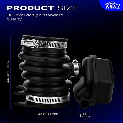 16576-1HK0A Air Cleaner Intake Hose Tube for 2012 Nissan Versa 1.6L/1.8L L4 Replaces 165761HK0A in Saudi Arabia