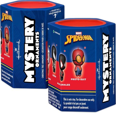 Hallmark Marvel Super Heroes Mystery Christmas الحلي ، مجموعة من 2 ، shatterproof in Kuwait