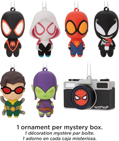 Hallmark Marvel Super Heroes Mystery Christmas الحلي ، مجموعة من 2 ، shatterproof in Kuwait