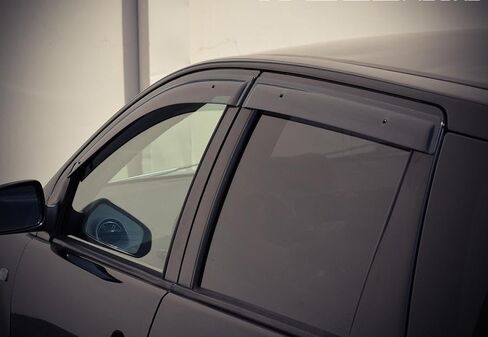 WellVisors Window Visors Wind Deflectors Compatible with Scion xA 2004-2007 Premium Series Rain Guards 3-847SC001 in Saudi Arabia