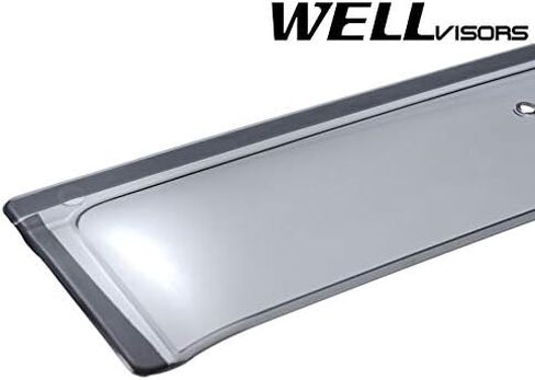 WellVisors Window Visors Wind Deflectors Compatible with Scion xA 2004-2007 Premium Series Rain Guards 3-847SC001 in Saudi Arabia