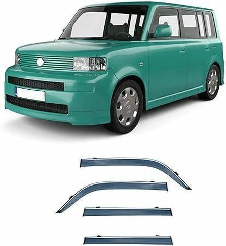 Qiling Car Wind Deflectors لألعاب وأوتا Scion XB 2003-2006 ، أحجال نوافذ السيارات جودة Acrylic Car Window Sun Fongras in Saudi Arabia