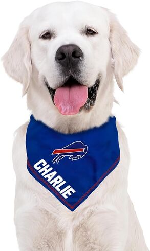 NFL Kansas City Chiefs Personalized Tie for Dogs & Cats, Size Large/X-Large. Custom Dog Scarf Bib for Pet Cat Dog. The Ultimate Game-Day & Party Customizable Bandana in Saudi Arabia
