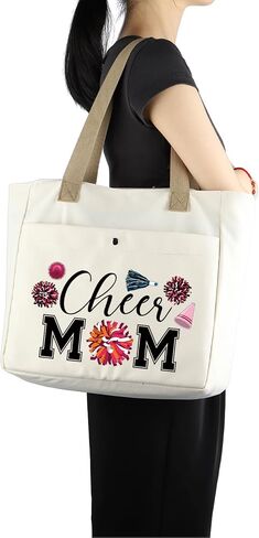 MBMSO Cheer Tote Bag - Mom & Cheerleaders Gift - Cheerleading Sports Bag in Saudi Arabia