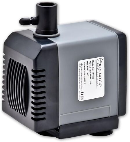 Aquatop NP-305 Aquarium Submersible Pump – 80 GPH Adjustable Flow for Fish Tanks, Small Water Features, and Sumps, Energy-Efficient Design in Saudi Arabia