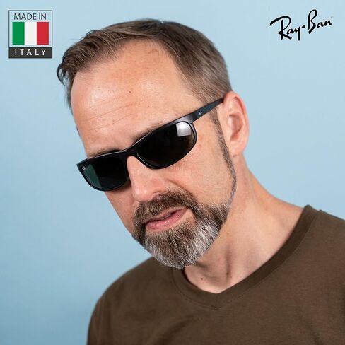 Ray-Ban RB2027 Predator 2 مستطيل الشكل الشمسي مع حزمة مجموعة النظارات الرسمية in Saudi Arabia