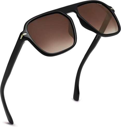SOJOS Retro Aviator Polarized Sunglasses for Men Women Trendy Vintage Square Pilot Mens Shades SJ2370 in Saudi Arabia