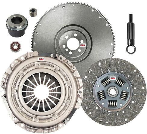 مجموعة القابض Clutchmaxpro Hight Duty OEM مع دولاب الموازنة مع أسطوانة العبيد متوافقة مع 1996-2001 Chevy Blazer S-10 GMC Jimmy Sonoma C K 1500 Savana 4.3l (CP04153HDWS-FW167529-CK) in Kuwait