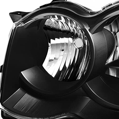 AKKON - For Jeep Grand Cherokee Halogen Type Black Headlights Driver and Passenger Side Replacement Set in Saudi Arabia