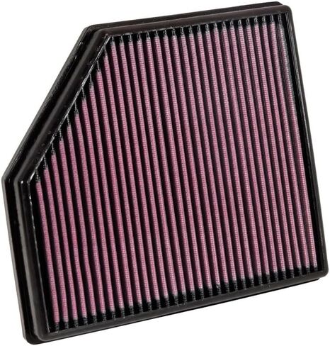 K&N Engine Filter: قابلة لإعادة الاستخدام ، نظيف كل 75000 ميل ، قابلة للغسل ، مرشح هواء السيارة البديل: متوافق مع 2006-2016 Volvo (S60 ، V60 ، XC60 ، S60 II ، S80 ، S80L ، V70 II ، III ، XC 70 ، 70 II) ، 33-2418 in Saudi Arabia