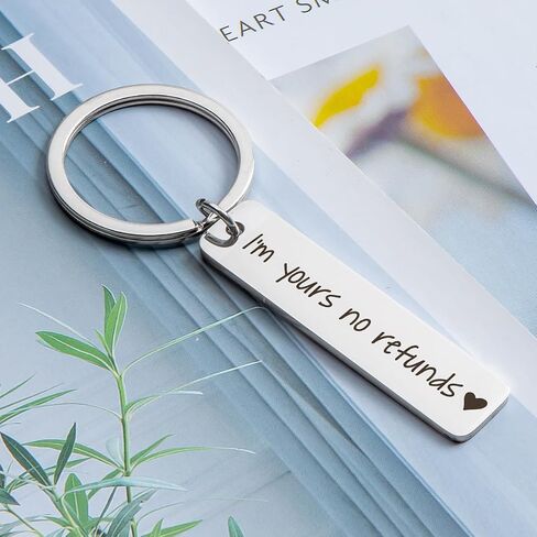 Couple Keychain,I Love You Keychain for Girlfriend Boyfriend,Christmas Anniversary Birthday Gift for Wife Husband in Kuwait