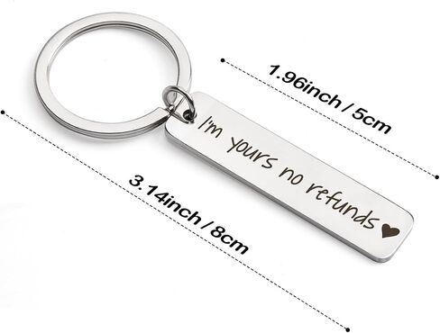 Couple Keychain,I Love You Keychain for Girlfriend Boyfriend,Christmas Anniversary Birthday Gift for Wife Husband in Kuwait