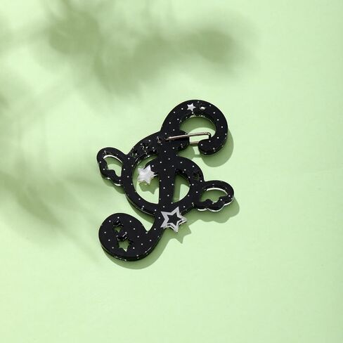 Y2K Style Carabiner Keychain Acrylic Bag Charm Accessories in Kuwait