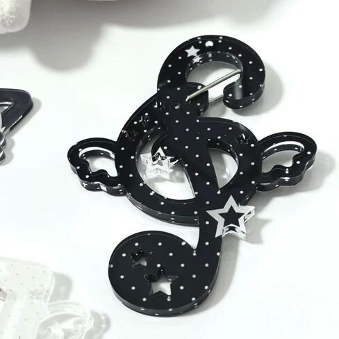 Y2K Style Carabiner Keychain Acrylic Bag Charm Accessories in Kuwait