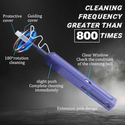 1 1.25mm Plug Connector Fiber Cleaning Pen and 1 2.5mm Plug Connector Fiber Cleaning Pen in Saudi Arabia