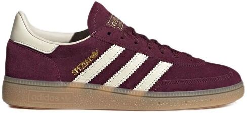 Adidas Maroon/Crewht/Goldmt Women's Handball Spezial W Marooncream White/Gold Met. 5 لنا ، 5 واسعة in Kuwait