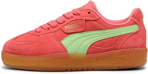 PUMA Womens Palermo Moda Xtra Gum Lace Up Sneakers Shoes - Red in Kuwait
