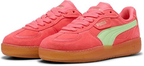 PUMA Womens Palermo Moda Xtra Gum Lace Up Sneakers Shoes - Red in Kuwait