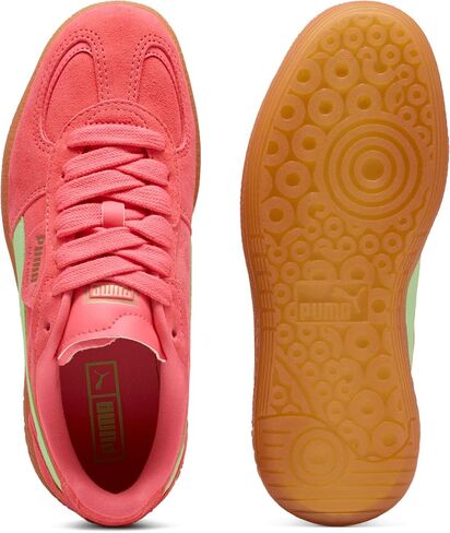 PUMA Womens Palermo Moda Xtra Gum Lace Up Sneakers Shoes - Red in Kuwait