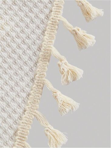 Makemechic Women's Boho Fringe Crochet adsymmetric cami tops shell shell spaghetti strap camisole camisole in Saudi Arabia