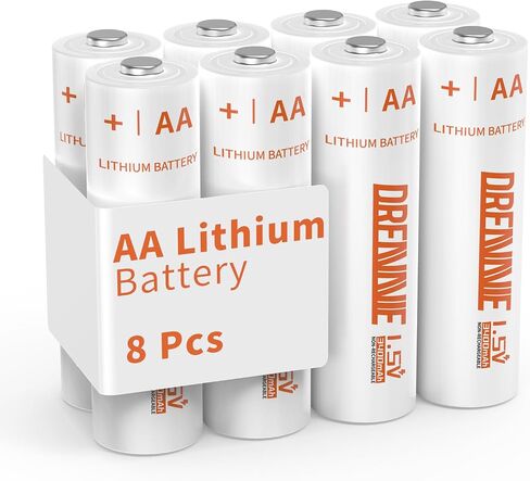 Dreamme 1200mAh 1.5v بطاريات الليثيوم AAA [غير قابلة للتشغيل]- بطاريات Lithium AAA الممتازة 1.5 فولت in Saudi Arabia