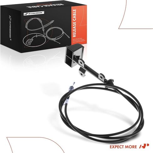 A-Premium Front Hood Latch Cable مع مقبض متوافق مع سلسلة Jeep ZJ Grand Cherokee 1993-1998 ، 72 بوصة ، استبدل# 55030118 in Saudi Arabia
