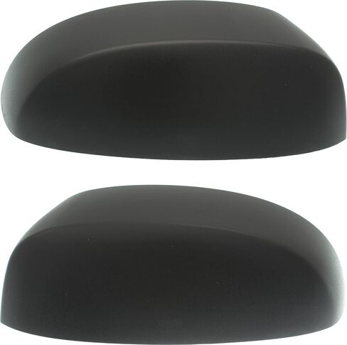 Evan Fischer Mirror Cover Set Compatible with 2007-2013 Chevrolet Silverado 1500, 2007-2014 Tahoe, Fits 2007-2013 GMC Sierra 1500, Driver and Passenger Side, Textured Black in Saudi Arabia