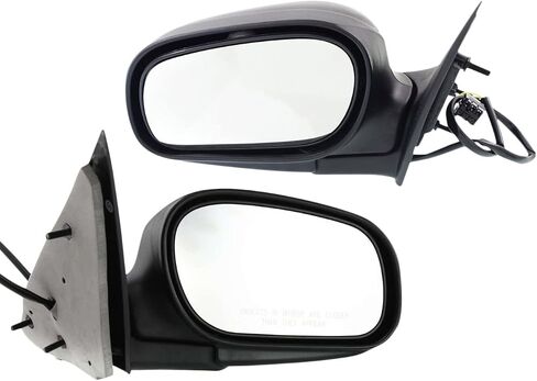 Garage-Pro Driver & Passenger Side Power Non-Heated Mirrors for Mercury Grand Marquis Ford Crown Victoria 1998-2011 Paintable in Saudi Arabia